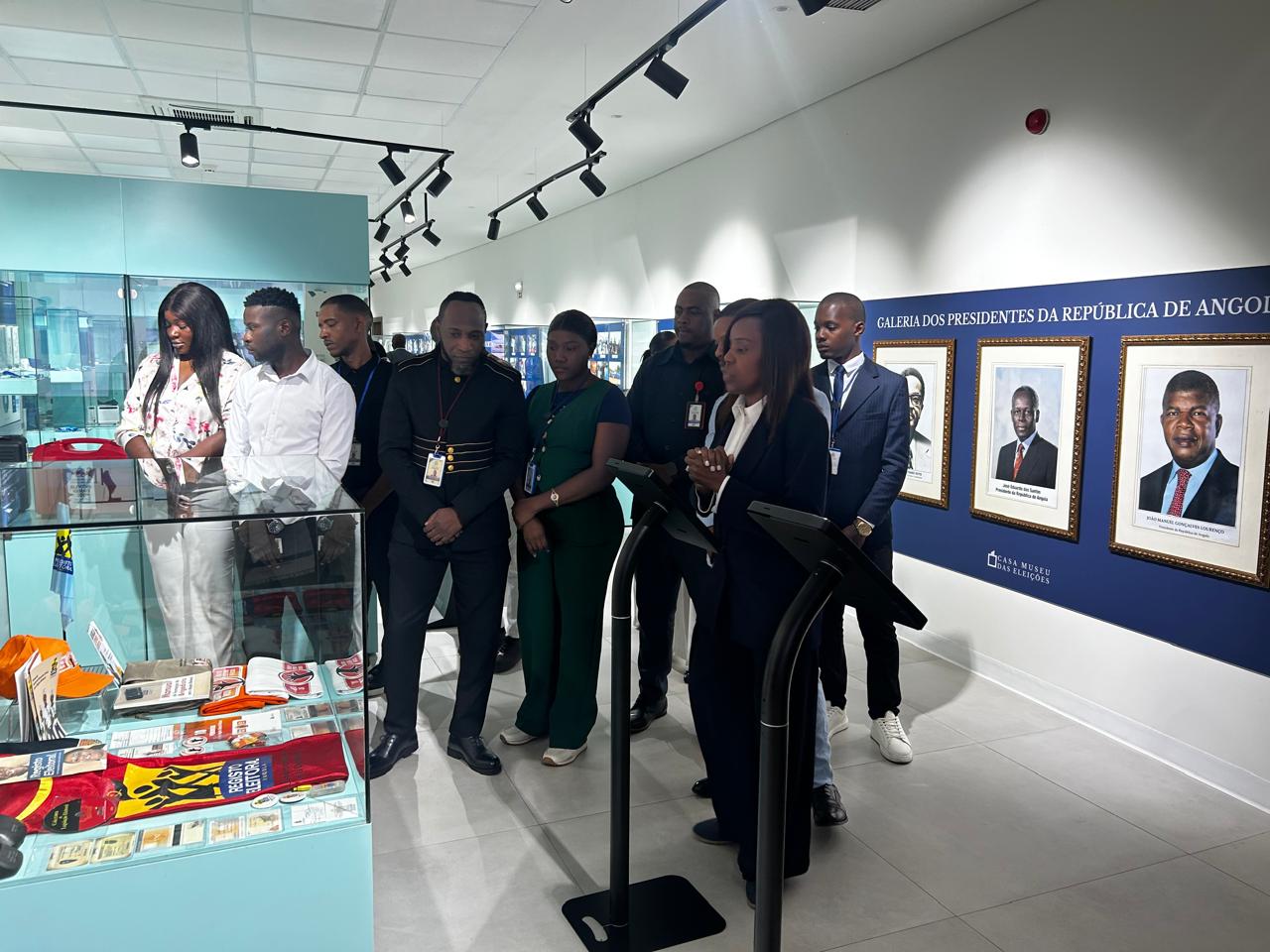 Funcionários da CPE e CME´s de Luanda, aprofundam conhecimentos sobre a história dos processos eleitorais em Angola.