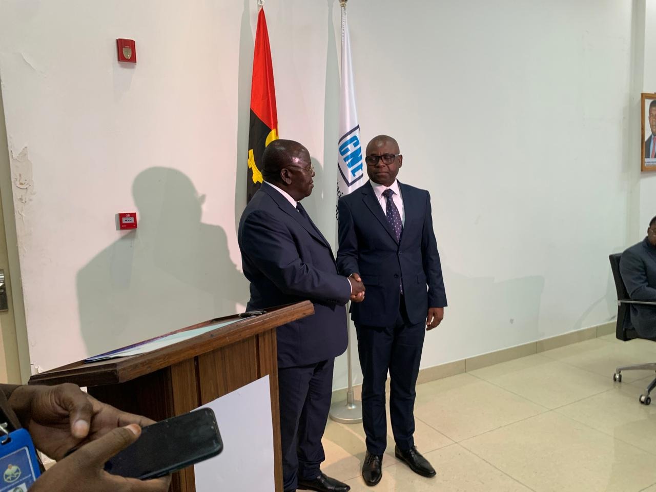 O novo Presidente da Comissão Provincial Eleitoral de Cabinda, Clemente Conde Ngimbi, já está em funções.