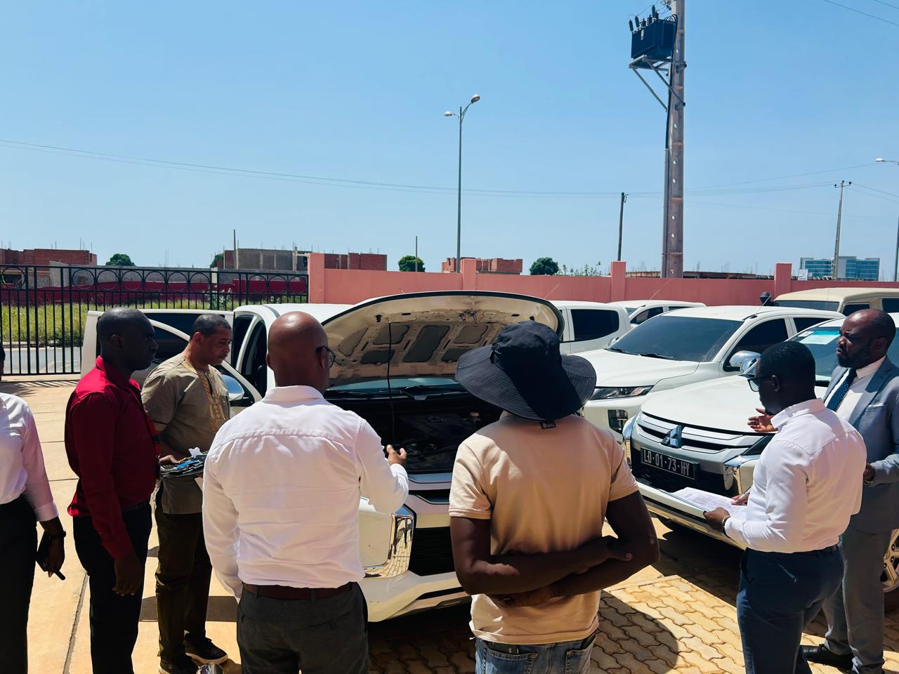 Viatura cedidas ao INE para apoiar o Censo Geral de 2024 já foram devolvidas à CPE de Luanda.