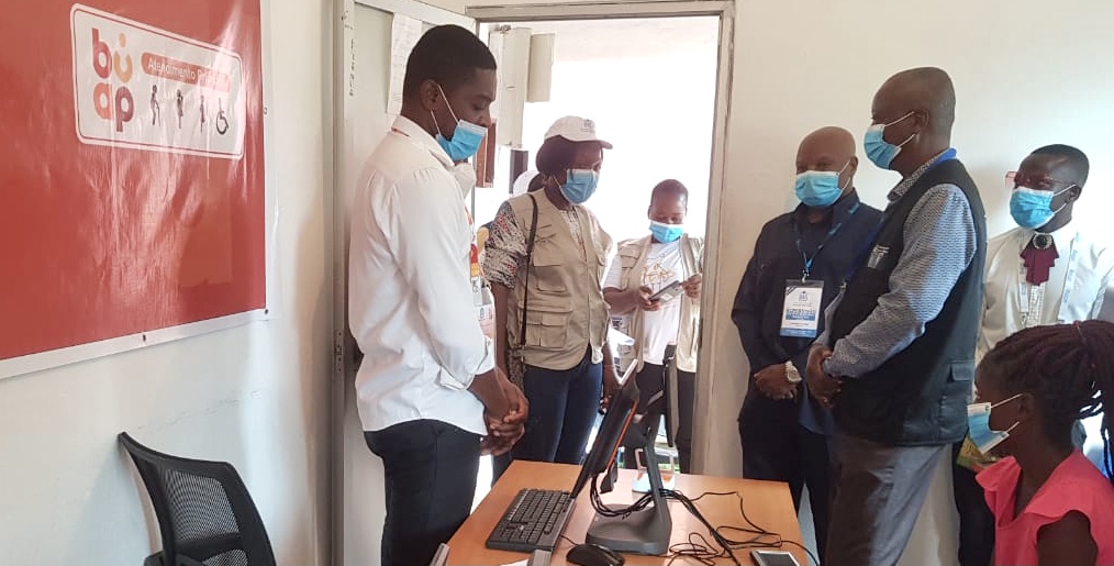 Membros da CPE do Cuanza Norte supervisiona o registo eleitoral de Cambambe